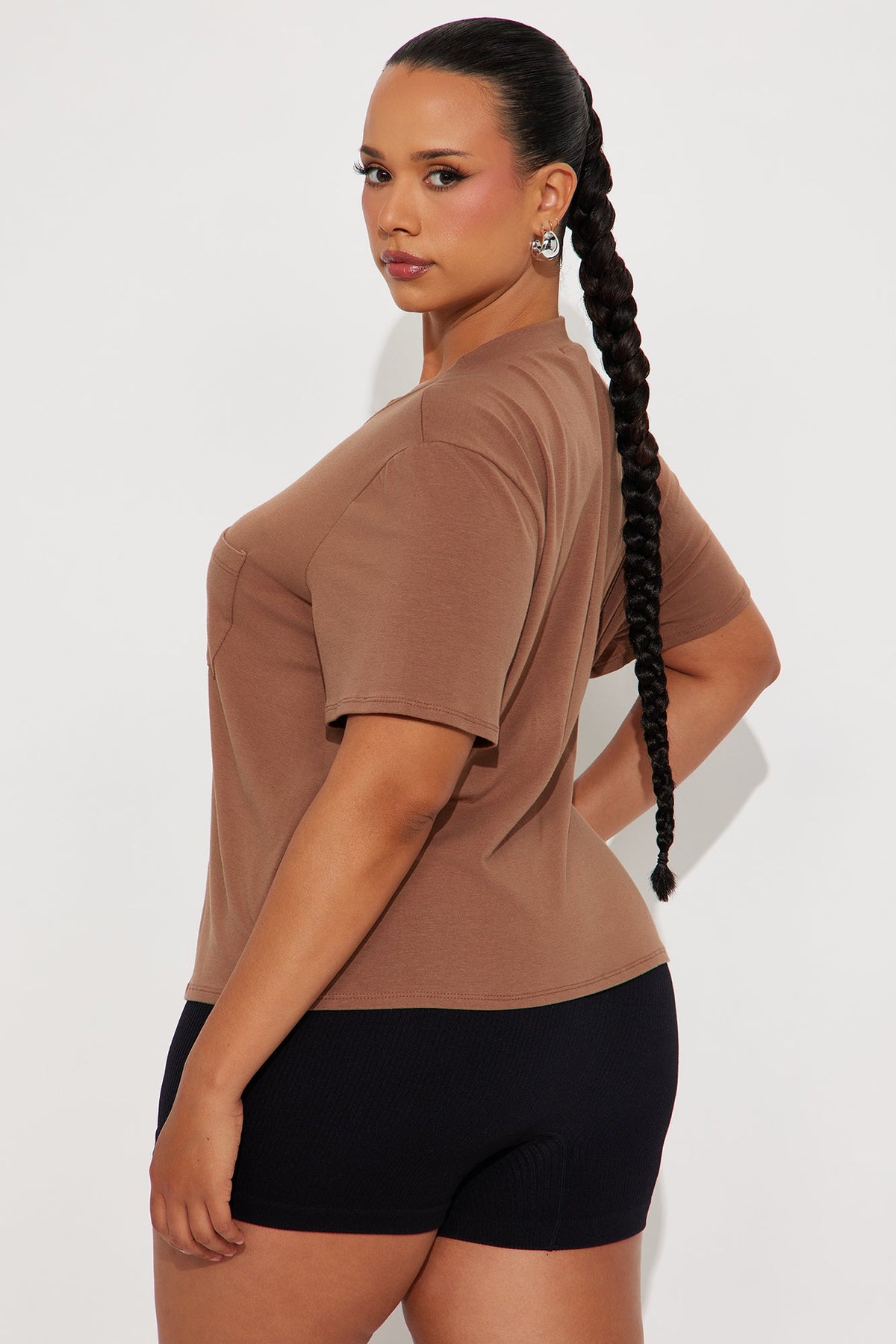 Bee Short Sleeve Tshirt - Mocha