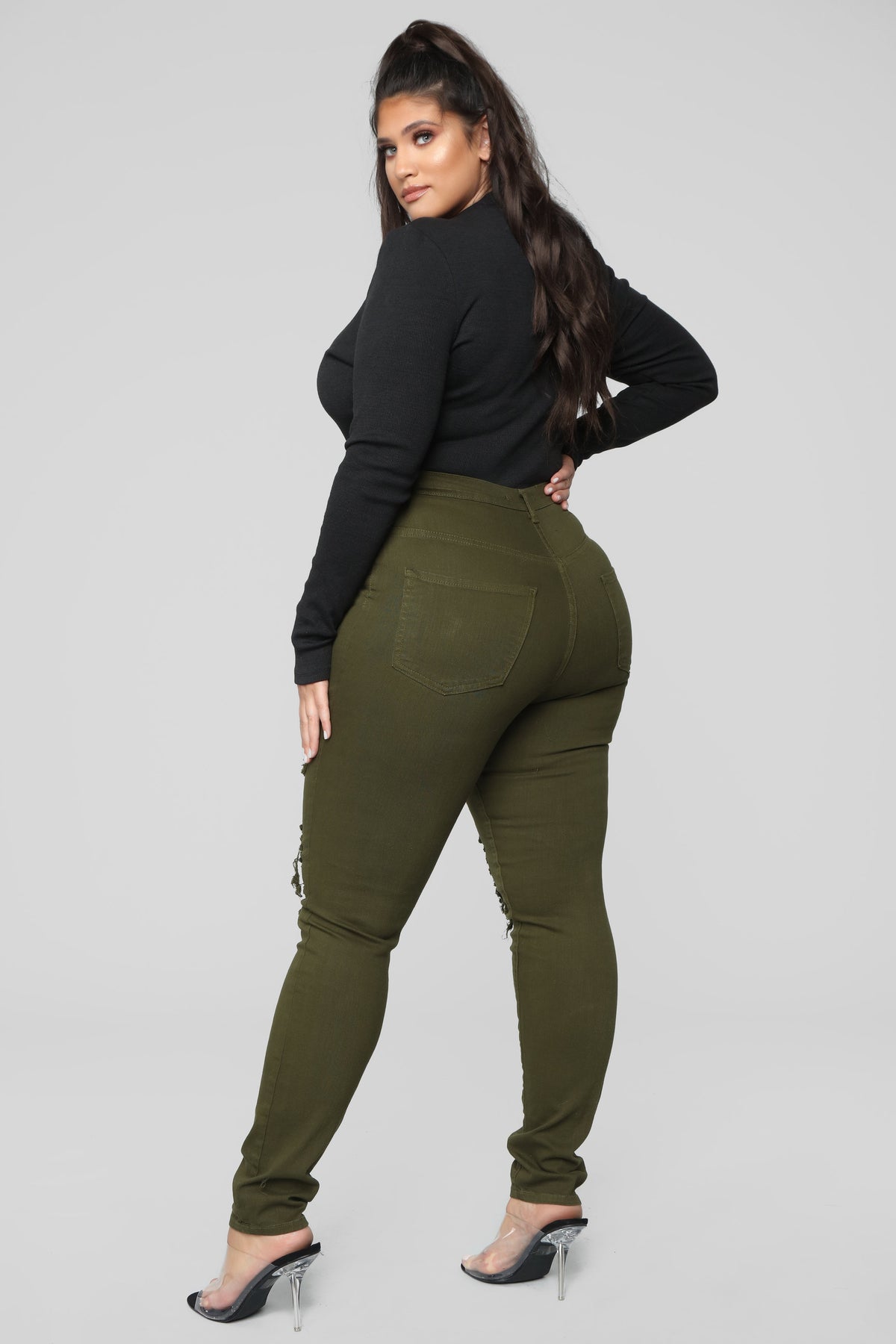 Grind Time Beyond Long Sleeve Bodysuit - Black