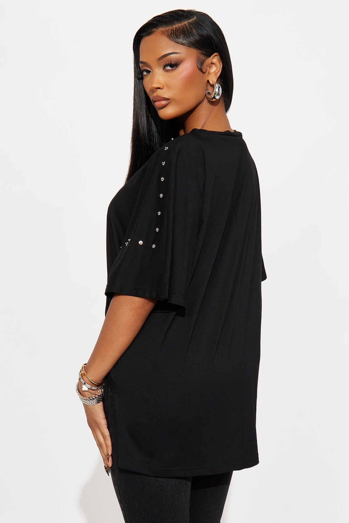 Tanith Short Sleeve Tshirt - Black