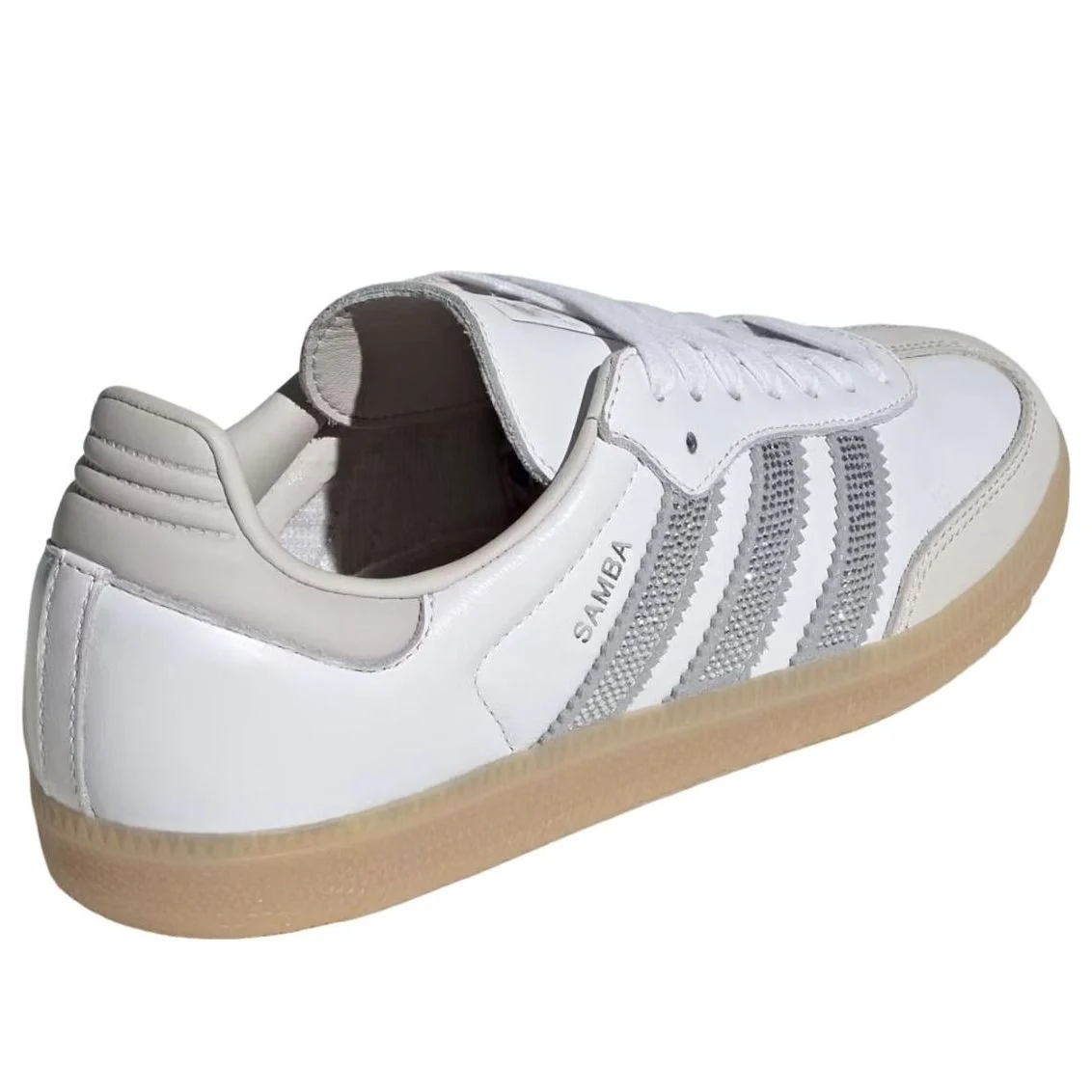 adidas Samba OG 'White Silver Metallic' KK0063 Women's Sneakers