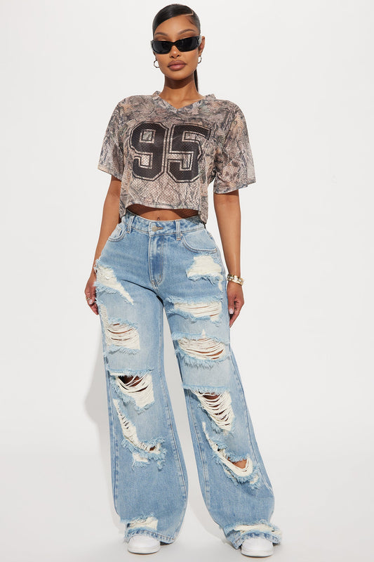 Callie Camo Jersey Tee - Camouflage