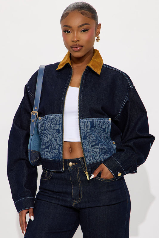 Essex Denim Jacket - Dark Denim