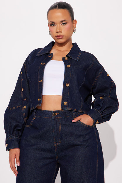 Asher Denim Jacket - Dark Wash