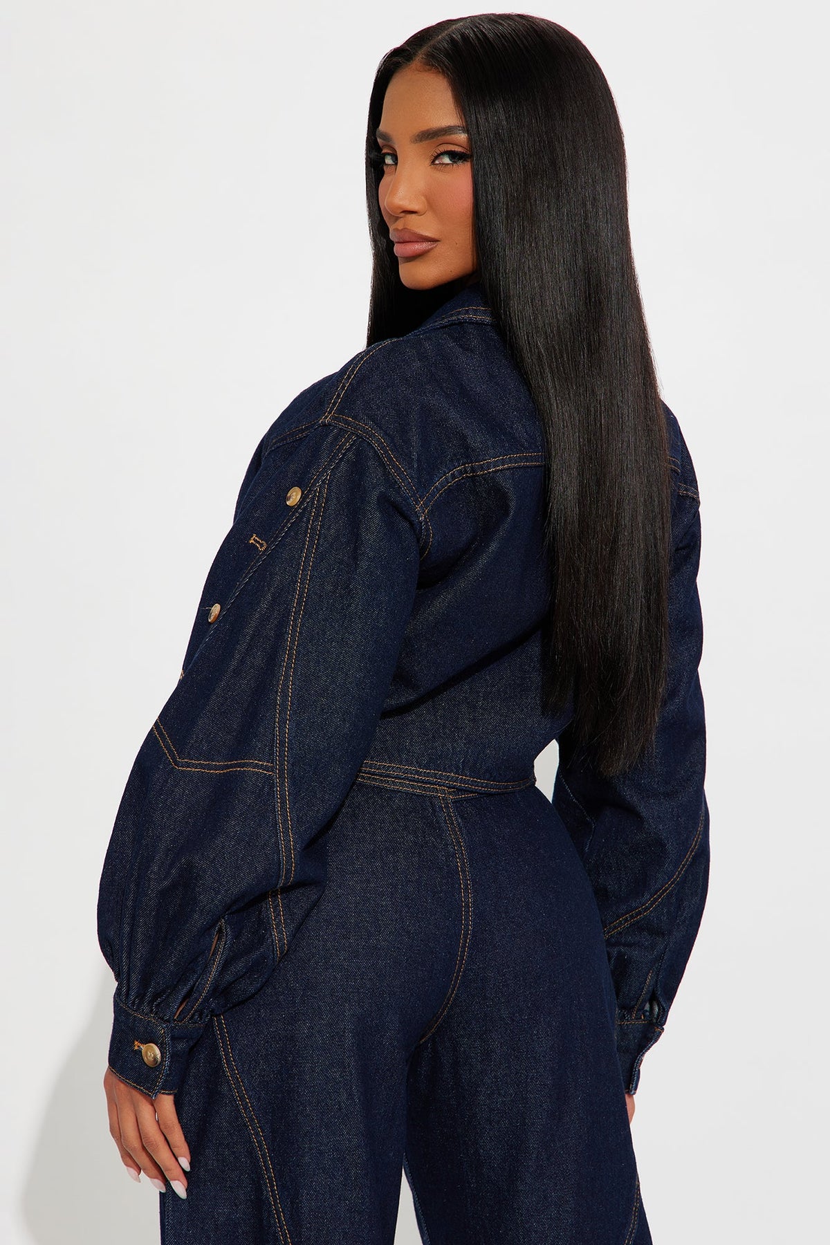 Asher Denim Jacket - Dark Wash