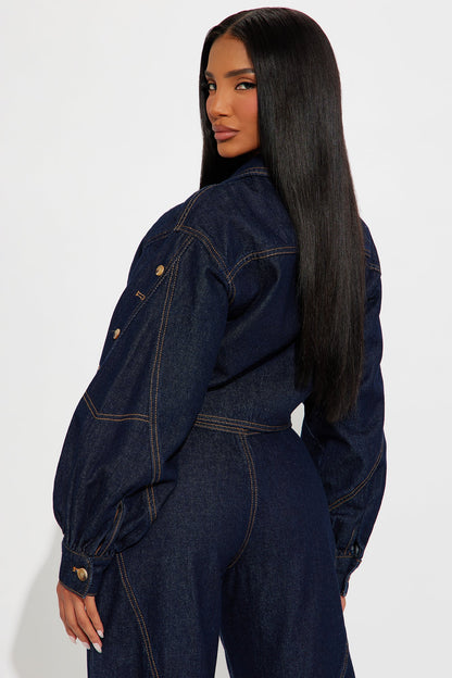 Asher Denim Jacket - Dark Wash