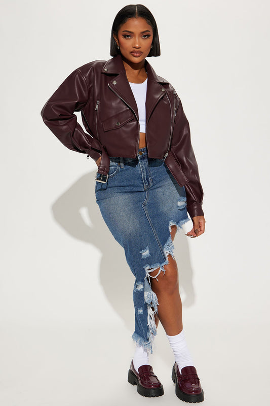 Heartbreaker Moto Jacket - Chocolate