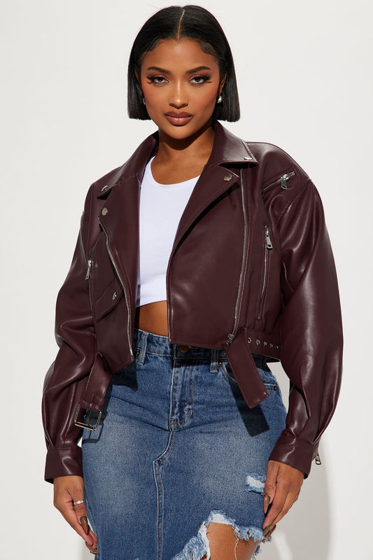 Heartbreaker Moto Jacket - Chocolate