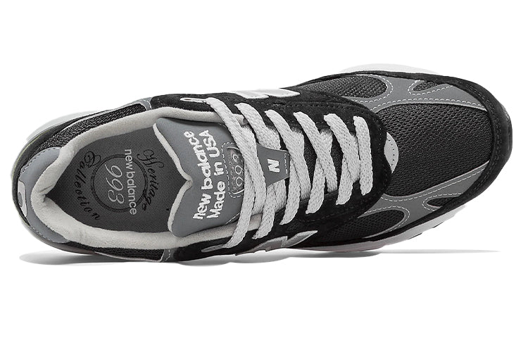 (WMNS) New Balance 993 Made In USA ‘Black Grey’ WR993BK