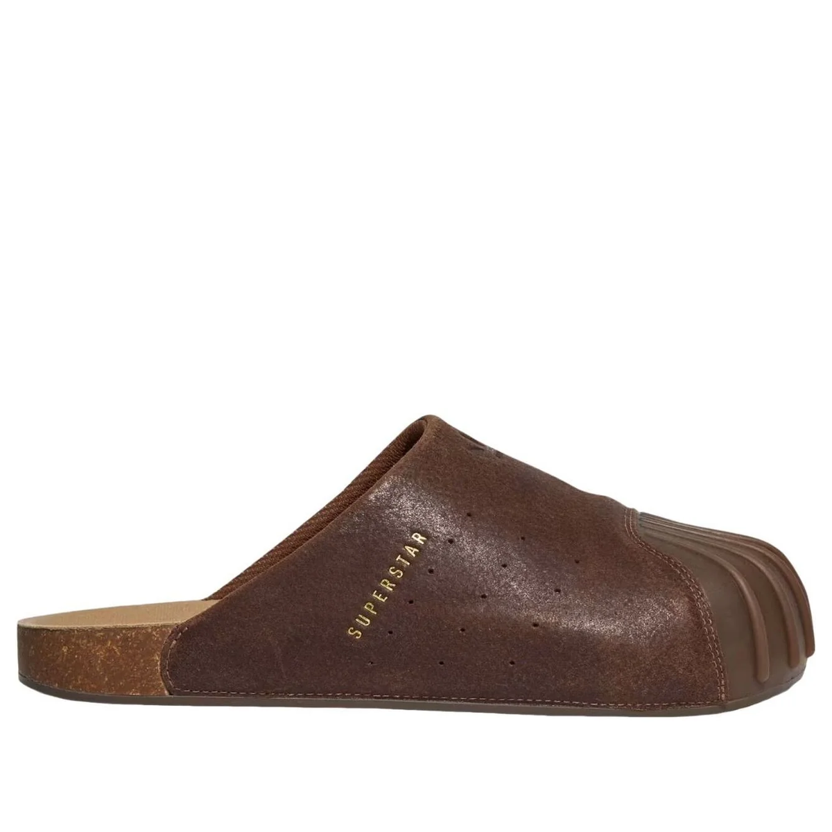 adidas Adimule Slides 'Preloved Brown Gold Metallic' LC0416