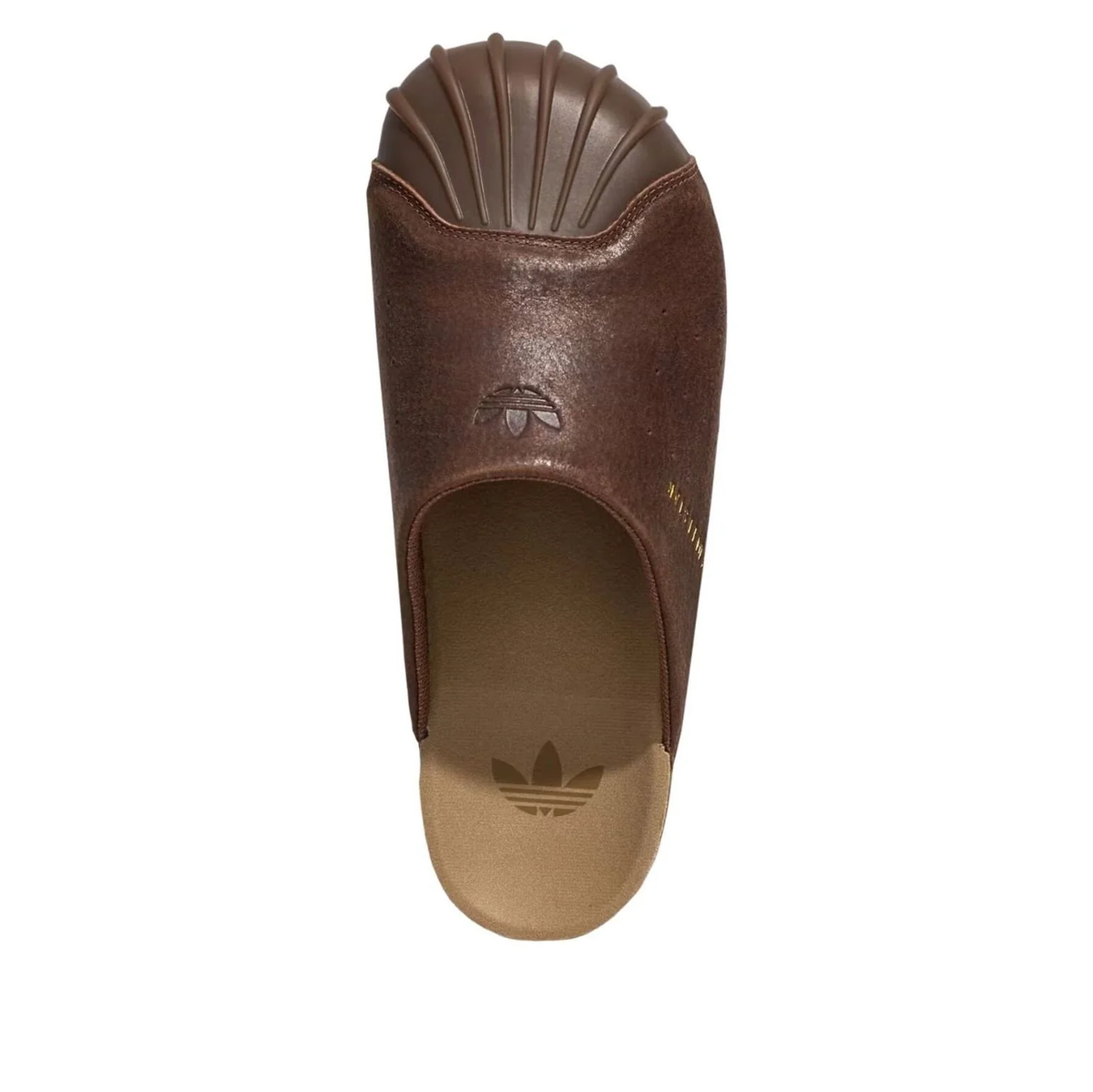 adidas Adimule Slides 'Preloved Brown Gold Metallic' LC0416