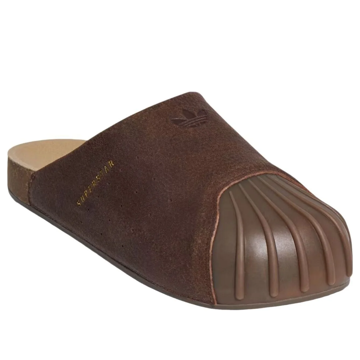adidas Adimule Slides 'Preloved Brown Gold Metallic' LC0416
