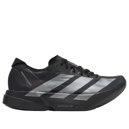 adidas Adizero Adios Pro 4 'Black Iron Metallic Carbon' JR4887 Sneakers