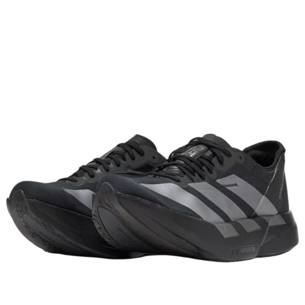 adidas Adizero Adios Pro 4 'Black Iron Metallic Carbon' JR4887 Sneakers