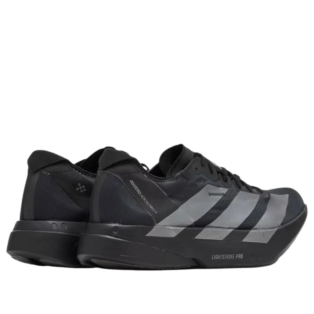 adidas Adizero Adios Pro 4 'Black Iron Metallic Carbon' JR4887 Sneakers