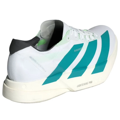 adidas Adizero Adios Pro 4 'Cloud White Pure Teal' JR1267 Sneakers