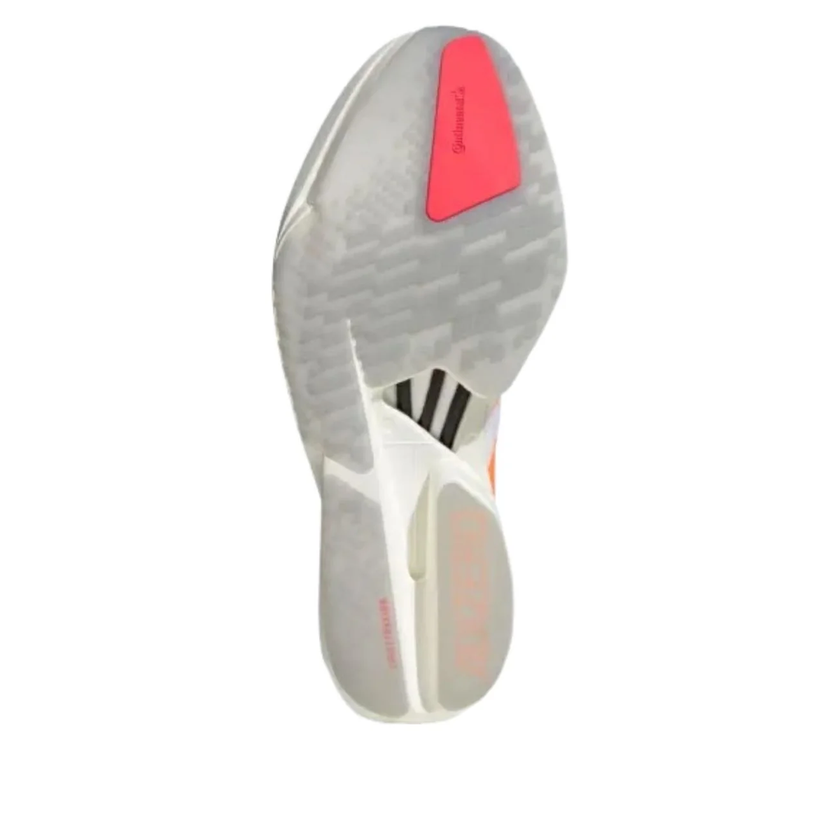 adidas Adizero Adios Pro 4 'White Lucid Orange' JR7088 Sneakers
