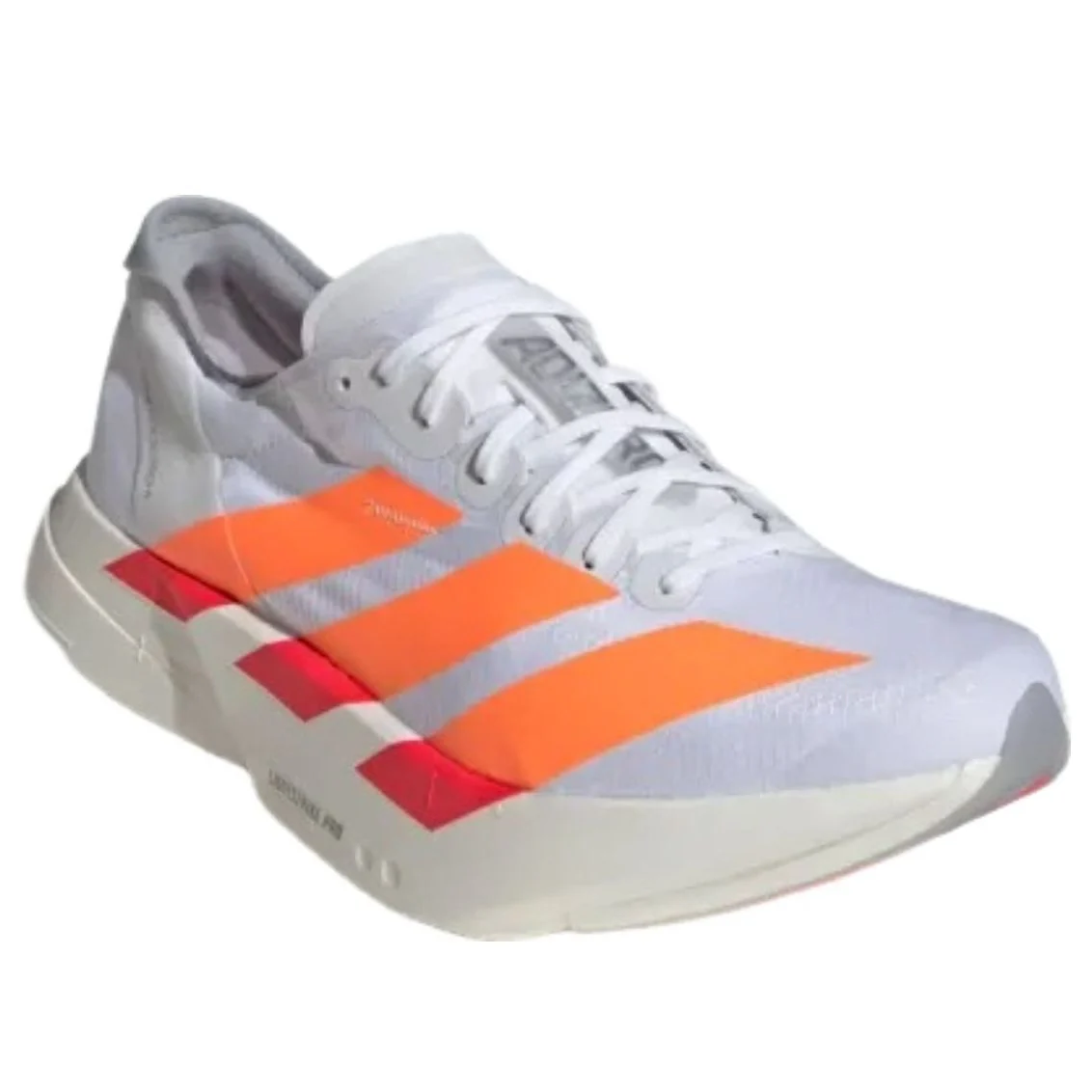 adidas Adizero Adios Pro 4 'White Lucid Orange' JR7088 Sneakers