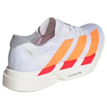 adidas Adizero Adios Pro 4 'White Lucid Orange' JR7088 Sneakers