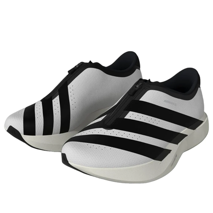 adidas Adizero Evo SL Zip 'White Black' KH9623 Sneakers