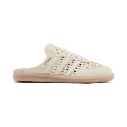 adidas Samba Mule Woven 'Crew White' KH7719 Women's Mules