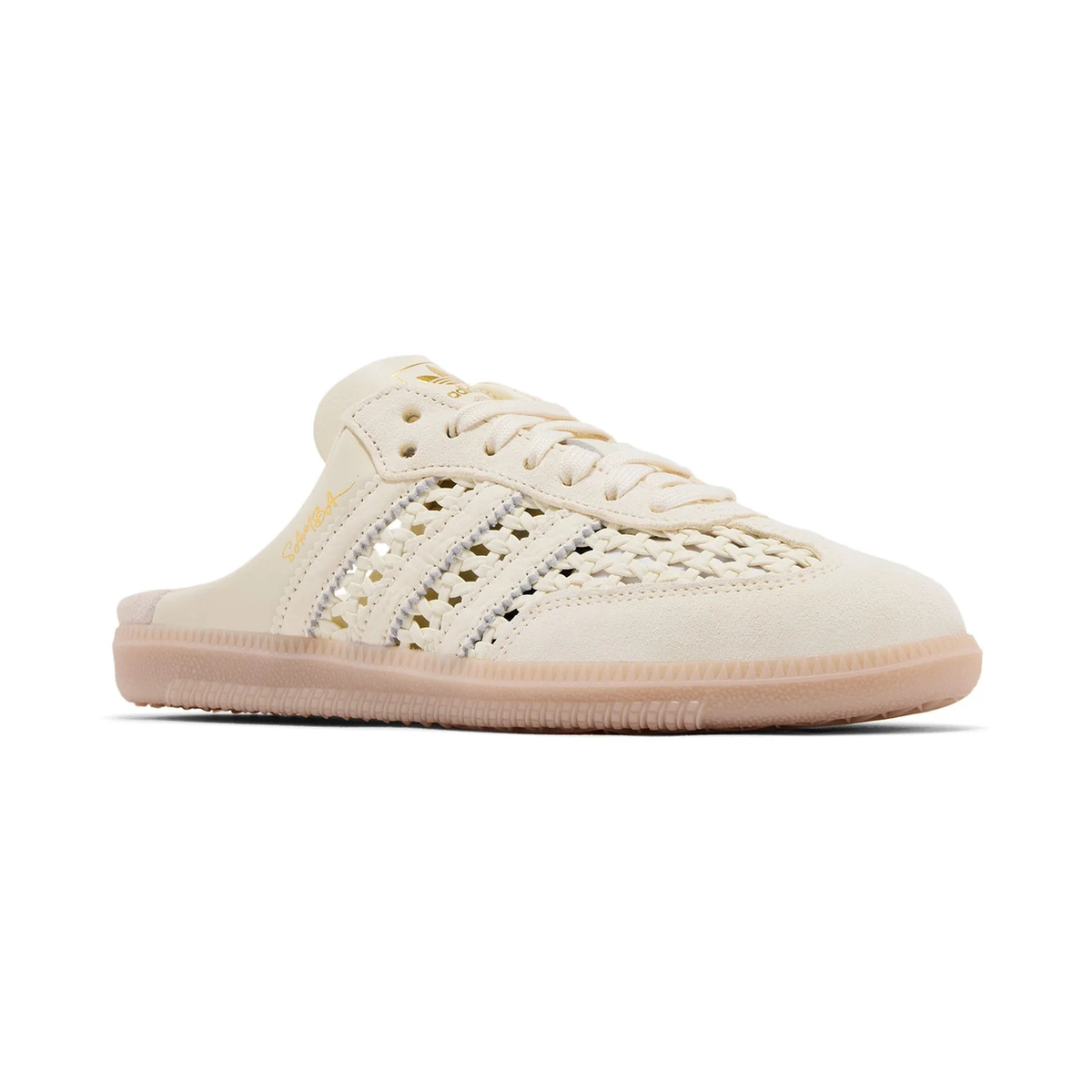 adidas Samba Mule Woven 'Crew White' KH7719 Women's Mules