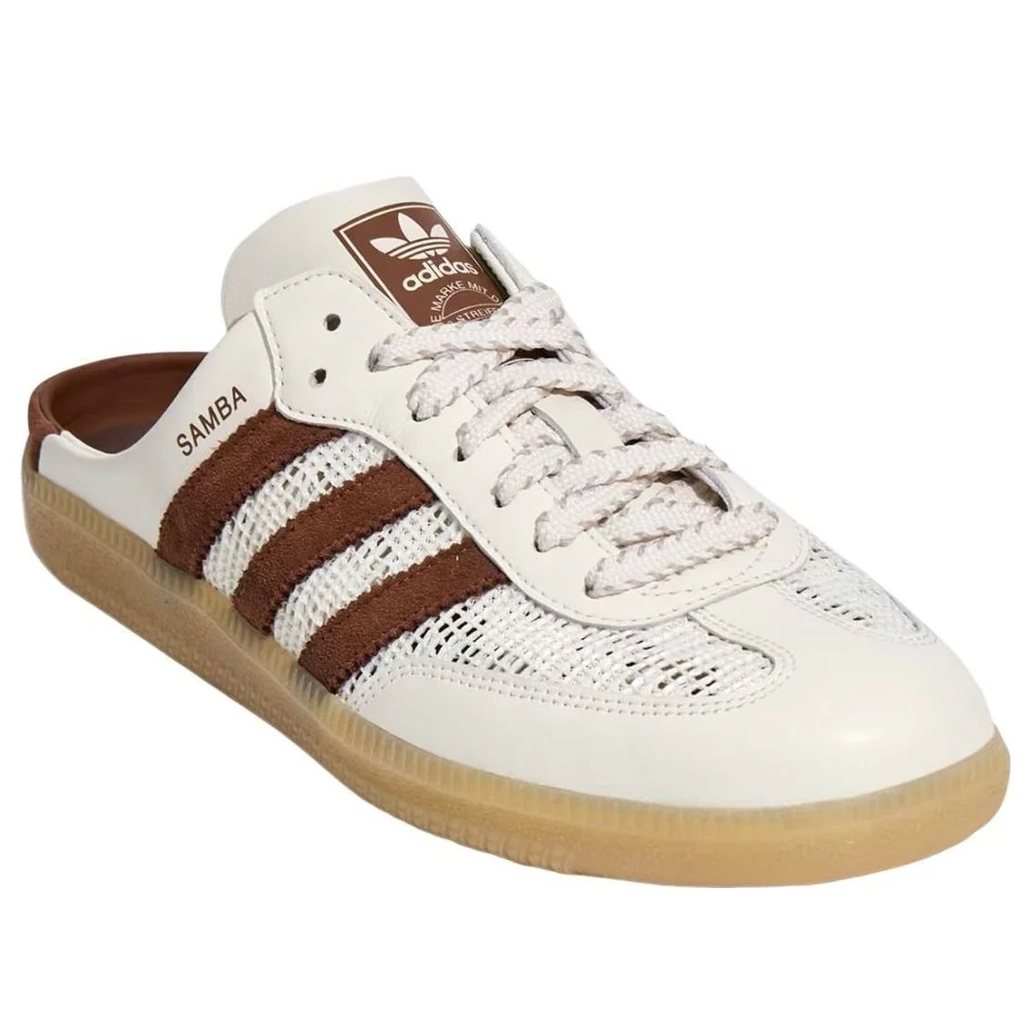 adidas Samba OG Mules 'Off White Preloved Brown' HP5050 Women's Mules