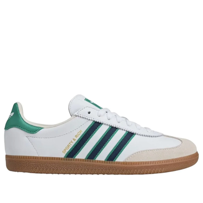 adidas x Sporty & Rich Samba 'White Green' JQ1353 Sneakers