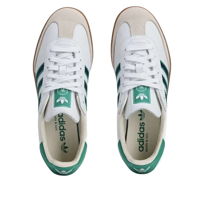 adidas x Sporty & Rich Samba 'White Green' JQ1353 Sneakers