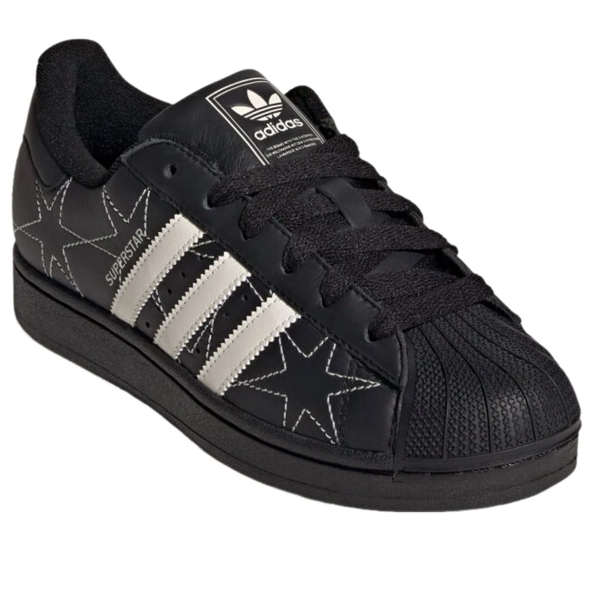 adidas Superstar 'Black Cream' IH4124 Women's Sneakers