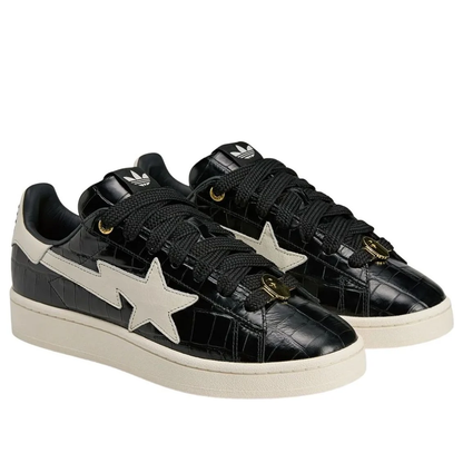 adidas x A Bathing Ape Campus 00S 'Black White' KJ8851 Sneakers