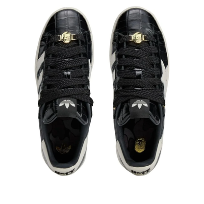 adidas x A Bathing Ape Campus 00S 'Black White' KJ8851 Sneakers