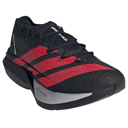adidas x AMG Adizero Prime X3 Strung 'Core Black Lucid Red' KJ6946 Sneakers
