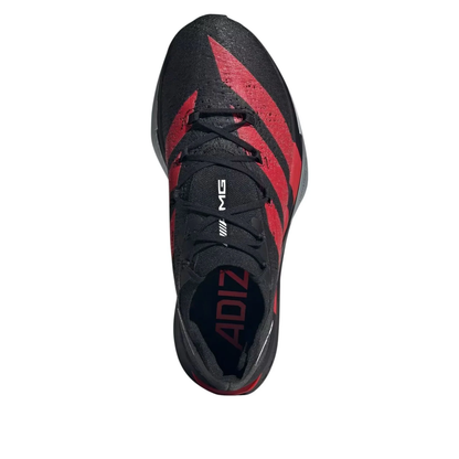 adidas x AMG Adizero Prime X3 Strung 'Core Black Lucid Red' KJ6946 Sneakers