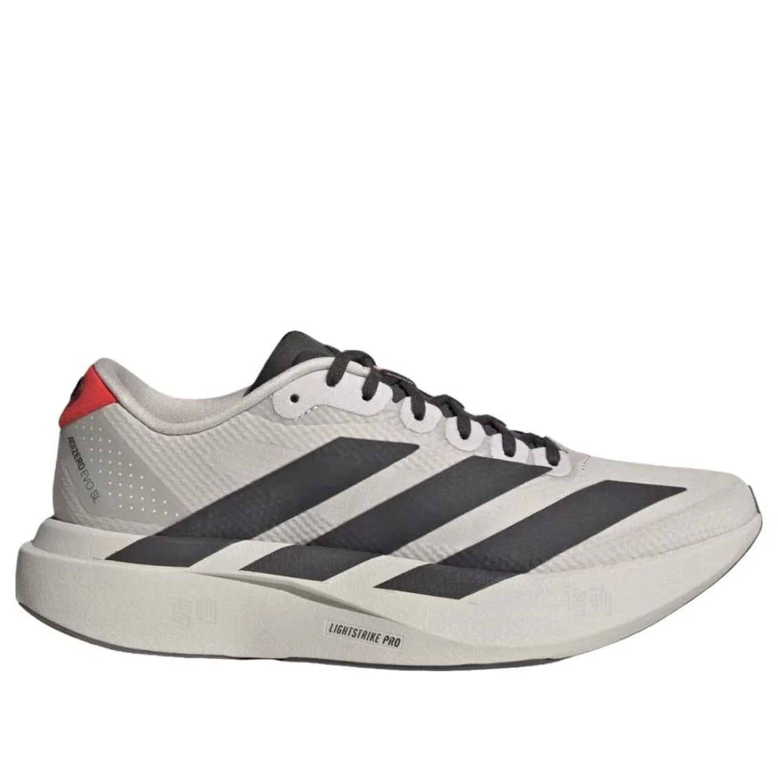 adidas x Audi Revolut F1 Team Adizero Evo SL Woven 'Chalk Pearl Black' KJ3703 Sneakers
