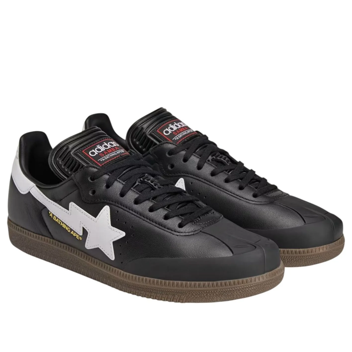 adidas x BAPE Samba JR9246 Sneakers