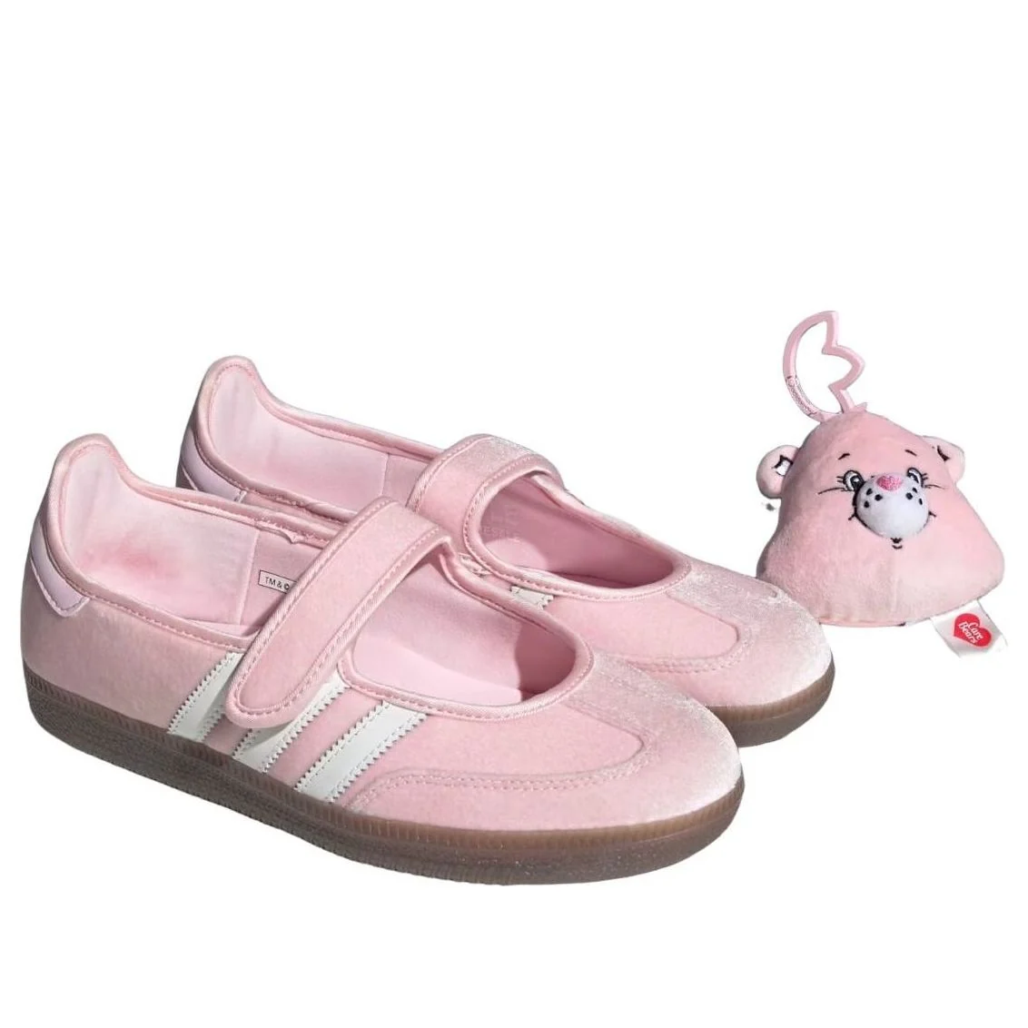 adidas x Care Bears Samba Jane 'Clear Pink White' KK2599 Women's Sneakers