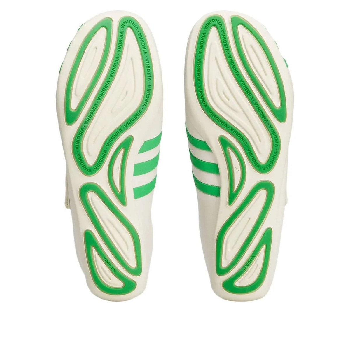 adidas x Pharrell Williams Vario Flat Earther 'Cloud White Core Green' KI7669 Sneakers