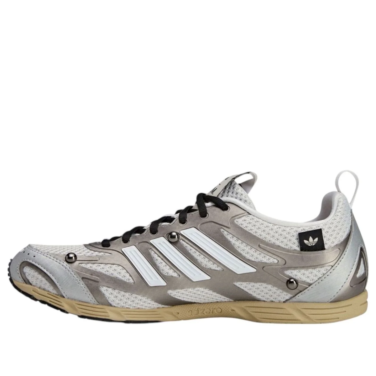 adidas x SFTM Adizero PR 'White Silver Metallic' HP3521 Sneakers