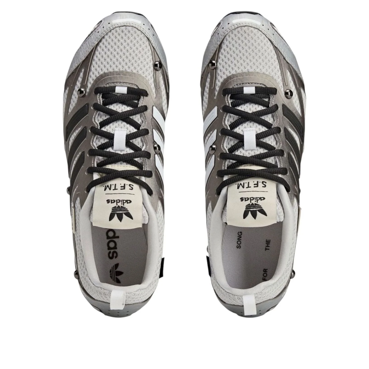 adidas x SFTM Adizero PR 'White Silver Metallic' HP3521 Sneakers