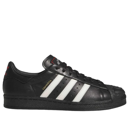 adidas x Willy Chavarria Rose Superstar 'Black White Red' KI5156 Sneakers