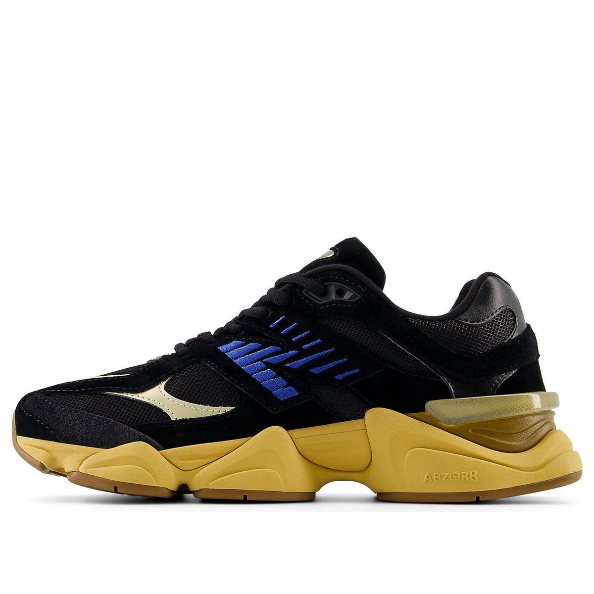 New Balance 9060 'Black / Royal / Gum' — U9060RE
