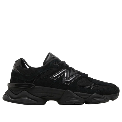 New Balance 9060 'Triple Black Patent' U9060ZBO Men's & Women's Sneakers