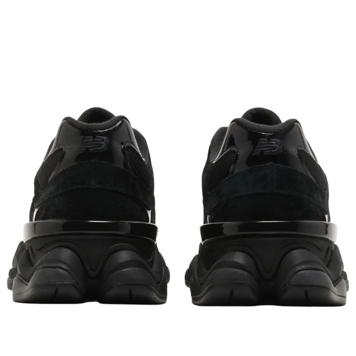 New Balance 9060 'Triple Black Patent' U9060ZBO Men's & Women's Sneakers