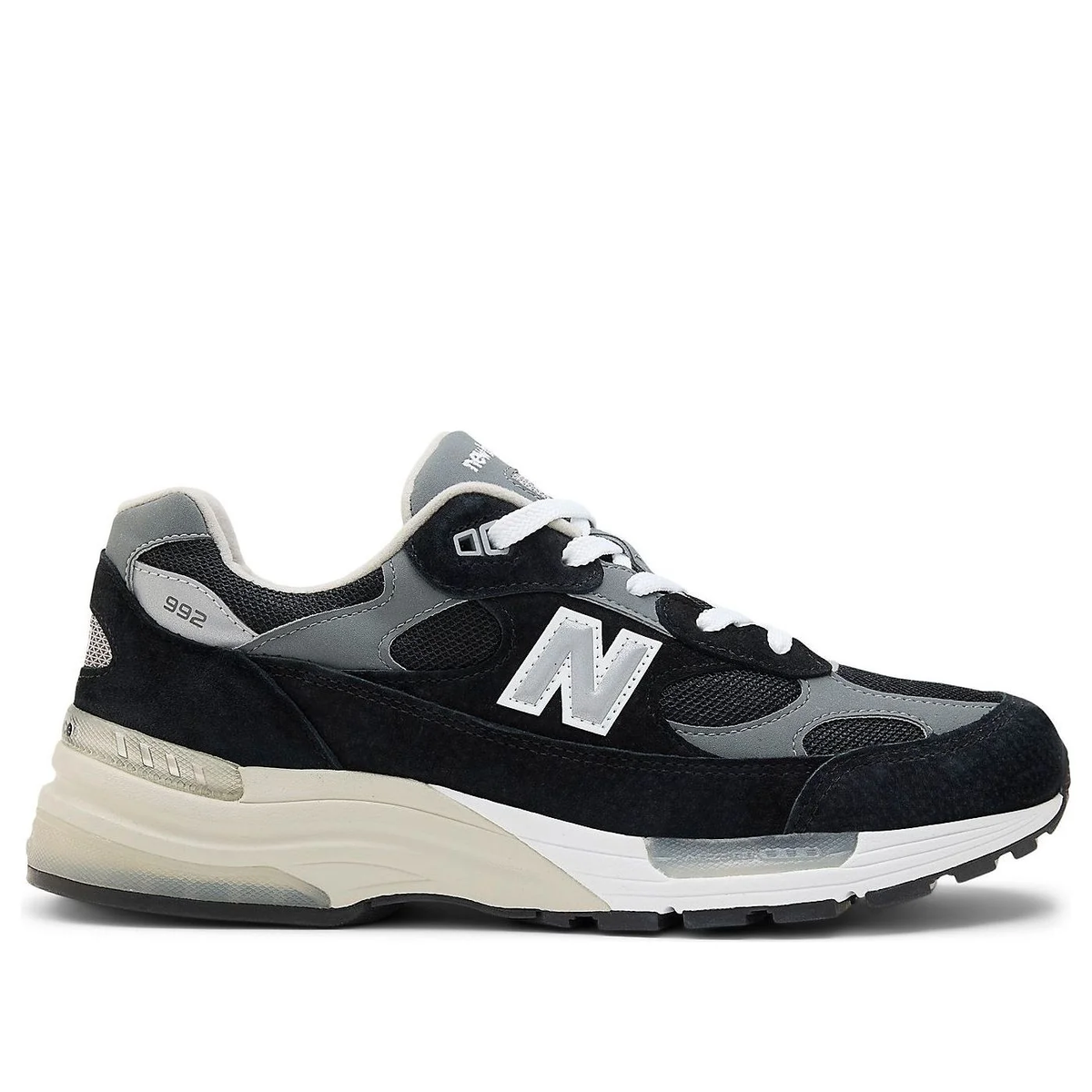 New Balance Made in USA 992 'Black Grey' U992BK Men's & Women's Sneakers