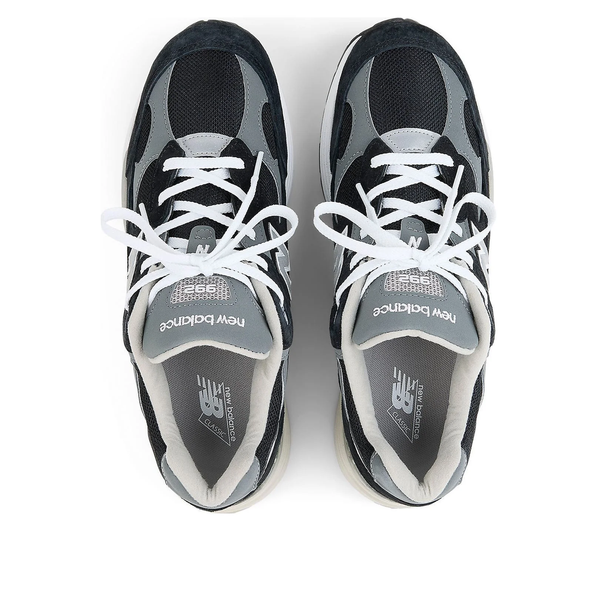 New Balance Made in USA 992 'Black Grey' U992BK Men's & Women's Sneakers