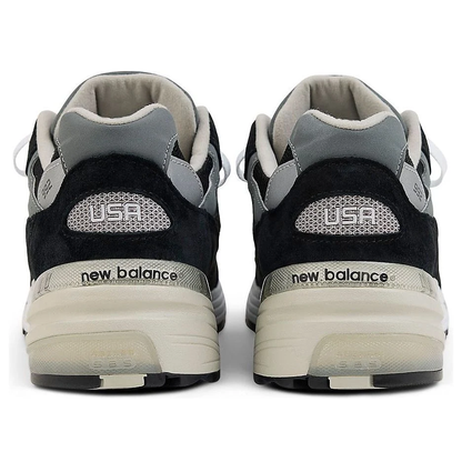 New Balance Made in USA 992 'Black Grey' U992BK Men's & Women's Sneakers