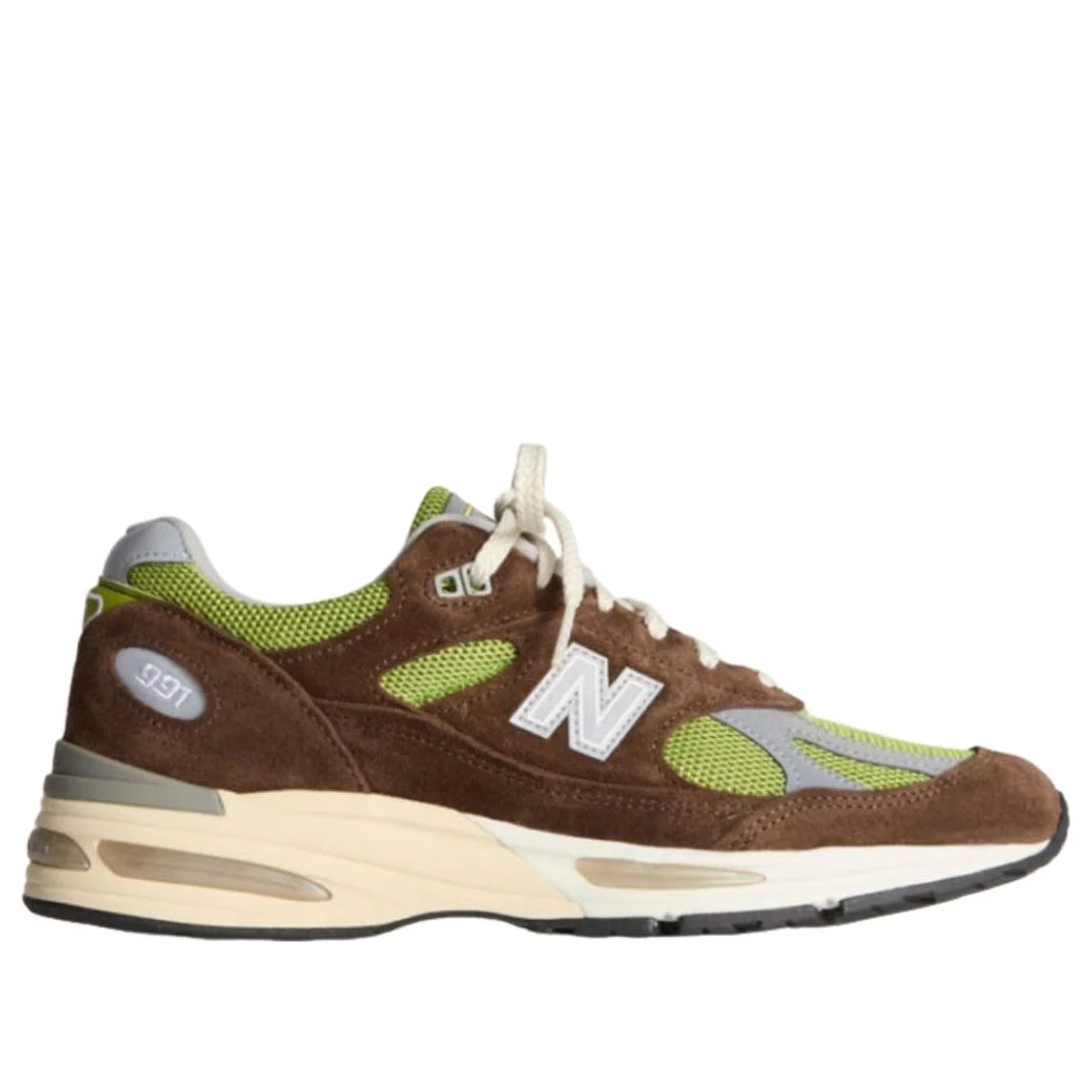 New Balance x Daniëlle Cathari x Kith 991v2 MiUK 'Reverse Matcha' U991CK2 Men's & Women's Sneakers