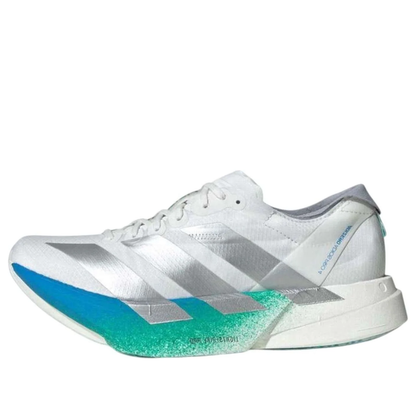 adidas Adizero Adios Pro 4 'Crystal White Matte Silver Glory Green' JR6354 Women's Sneakers