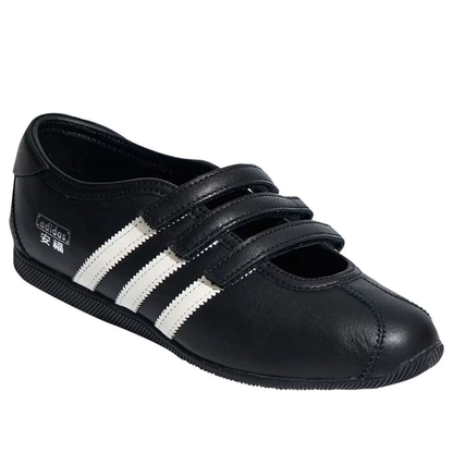 adidas ANFU Mary Jane 'Black White' KH7638 Women's Shoes