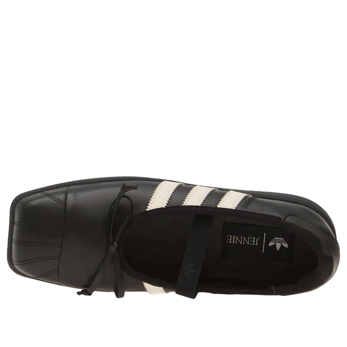 adidas × Jennie Superstar Square Ballet 'Black White' LB3787 Women's Sneakers